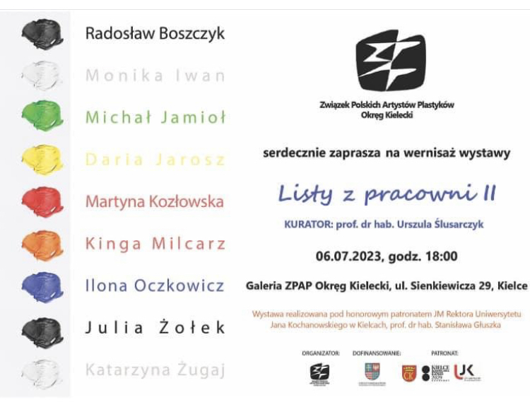 Listy z pracowni - praca
