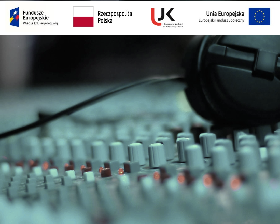 Warsztaty z zakresu udźwiękowienia materiałów wideo - plakat