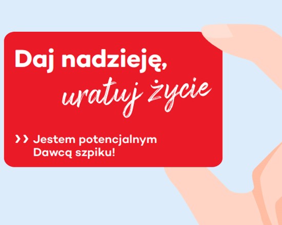 Zdjęcie do artykułu: Zostań Bohaterem! <br />Daj nadzieję – uratuj życie!