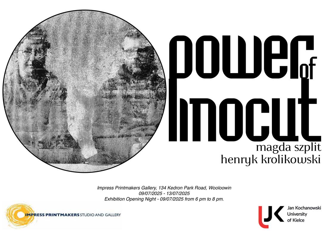 Przejdź do galerii Power of Linocut –  wystawa Magdy Szplit i Henryka Królikowskiego