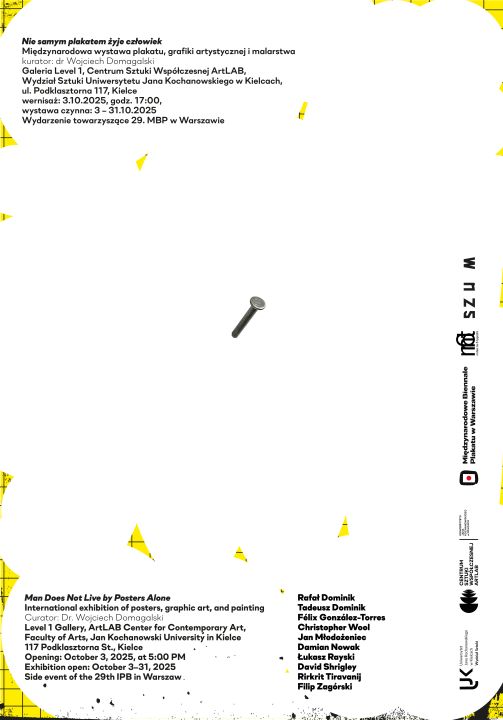 Ex POSTER "Nie samym plakatem żyje człowiek"