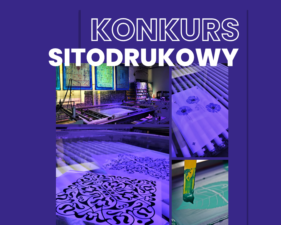 Zaproszenie do udziału w konkursie sitodrukowym Muzeum Lniarstwa w Żyrardowie