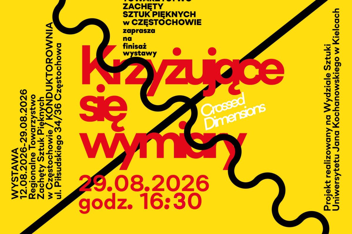 Zdjęcie do artykułu: ☞ZAPROSZENIE > FINISAŻ wystawy: „Krzyżujące się wymiary”