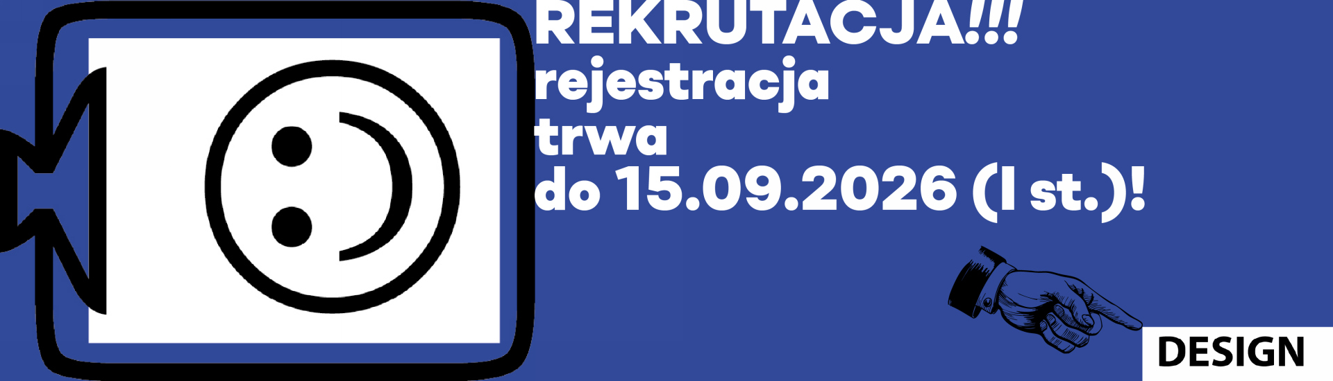 rekrutacja trwa - design
