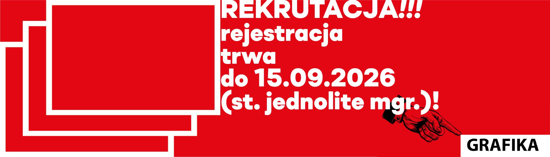 baner grafika- rekrutacja trwa