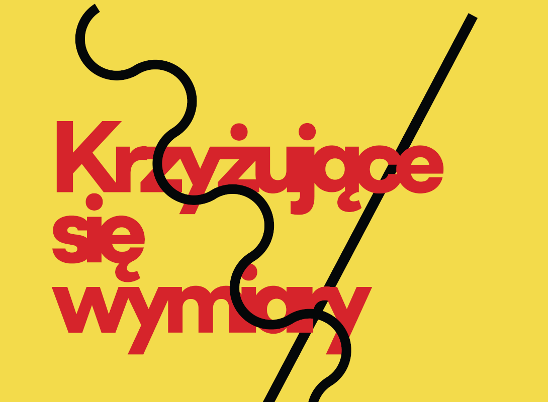 Krzyżujące się wymiary / Crossed Dimensions - plakat
