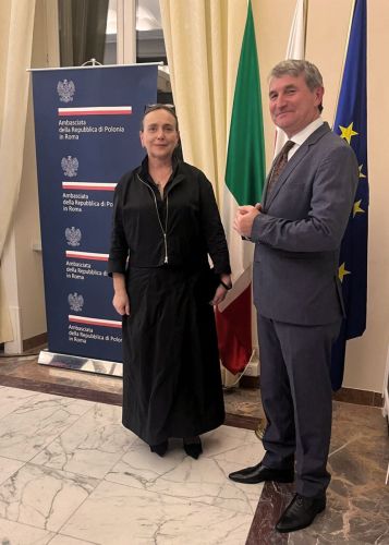Polonijne spotkanie z okazji Narodowego Święta Niepodległości w ambasadzie RP w Rzymie