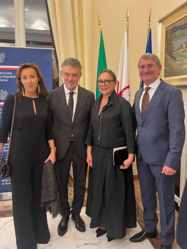 Polonijne spotkanie z okazji Narodowego Święta Niepodległości w ambasadzie RP w Rzymie