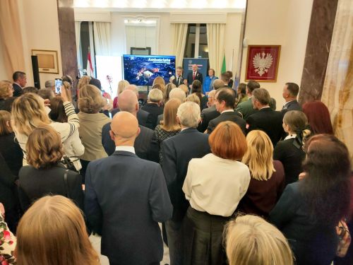 Polonijne spotkanie z okazji Narodowego Święta Niepodległości w ambasadzie RP w Rzymie