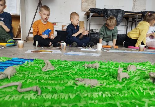 Łąka Naszymi Rękami - Warsztaty Przyrodniczo – Artystyczne