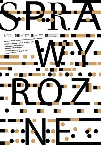 SPRAWY RÓŻNE plakat wystawy